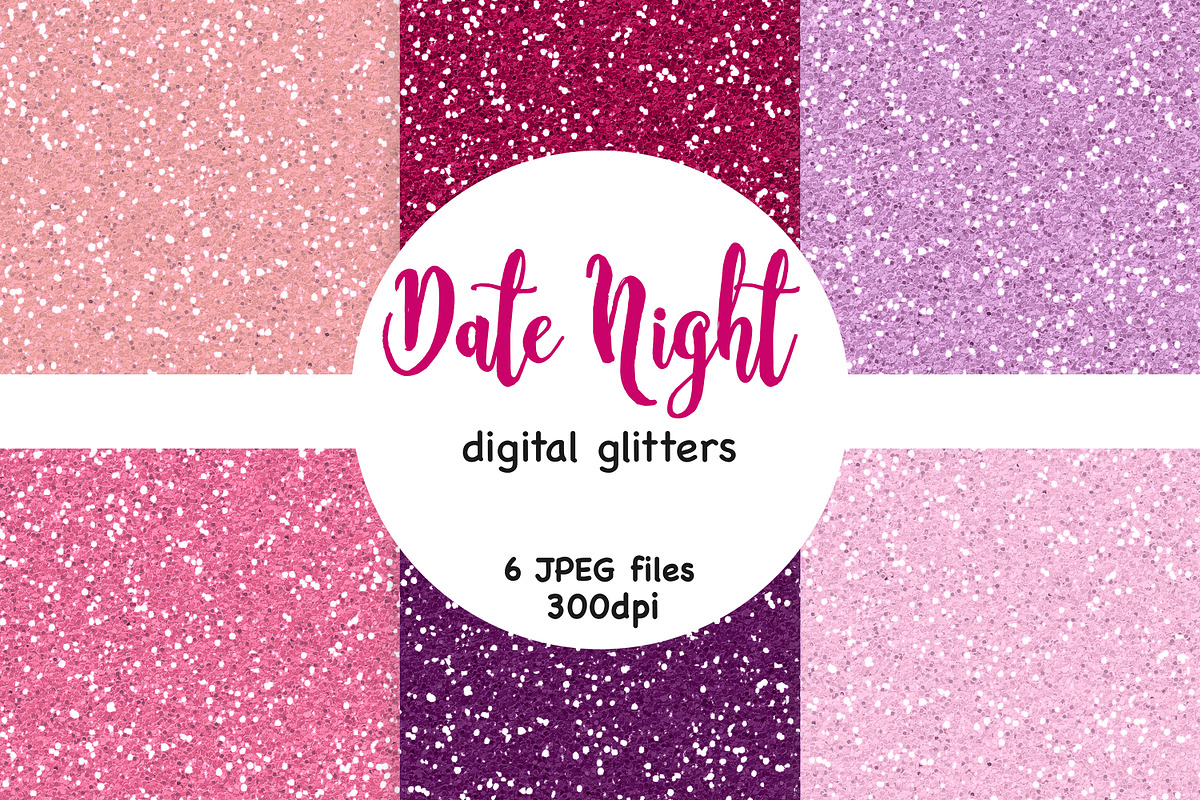 Date Night Glitters, a Texture Graphic by GlamArtZhanna (Photo 1 of 3)