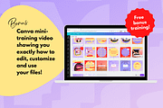 Bright Canva Instagram Post Template, a Social Media Template by Kurly Creative (Thumbnail 7 of 9)
