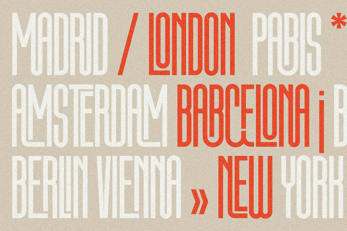 First Contact - Ultra Condensed Font, a Sans Serif Font by SilverStag Type Foundry (Photo 7 of 17)