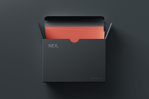 Card Box Packaging Mockup