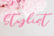 Justify Brush Script Font, a Script Font by Creativeqube Design (Thumbnail 5 of 5)