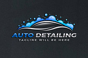 Auto Detailing Logo, Car Wash Logo, a Branding & Logo Template by Nahid Hasan Nilim (Thumbnail 3 of 6)