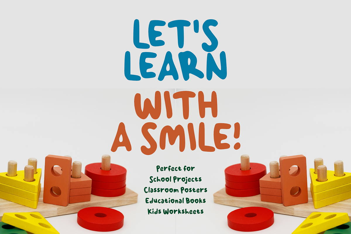 Quirkalo Kids Playful Display Font, a Sans Serif Font by mesuka (Photo 2 of 5)