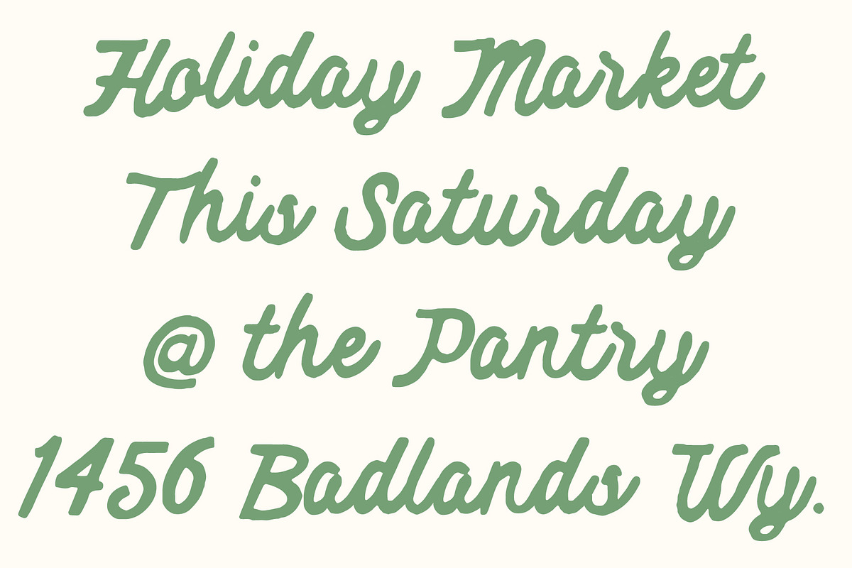Fox Hollow Font Duo, a Script Font by Midnight Grim (Photo 2 of 5)