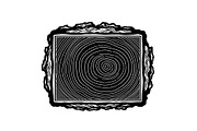 Rustic Wood Slice Frame Bundle, an Illustration by yasushie (Thumbnail 22 of 31)