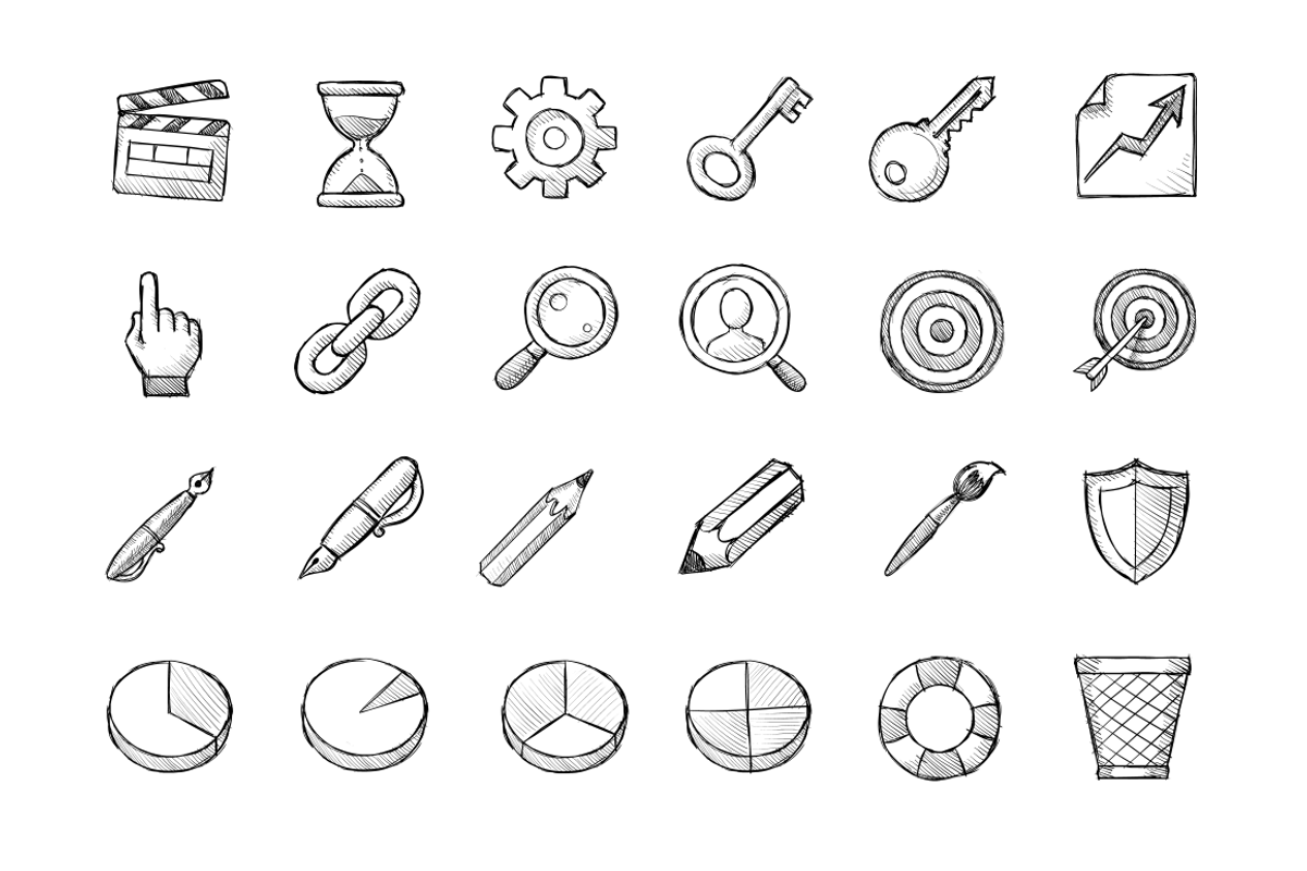 Sketchy Icons: Office&System, an Icon by Iconka (Photo 3 of 3)