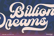 Ringland Script Font, a Script Font by Letter Fresh (Thumbnail 9 of 10)