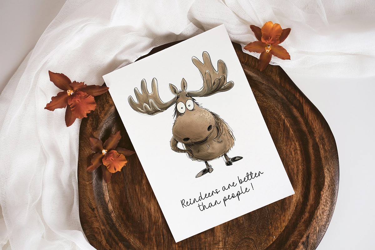 Quirky Animals Mega Bundle, an Animal Illustration by PaintPixelCo (Photo 4 of 15)