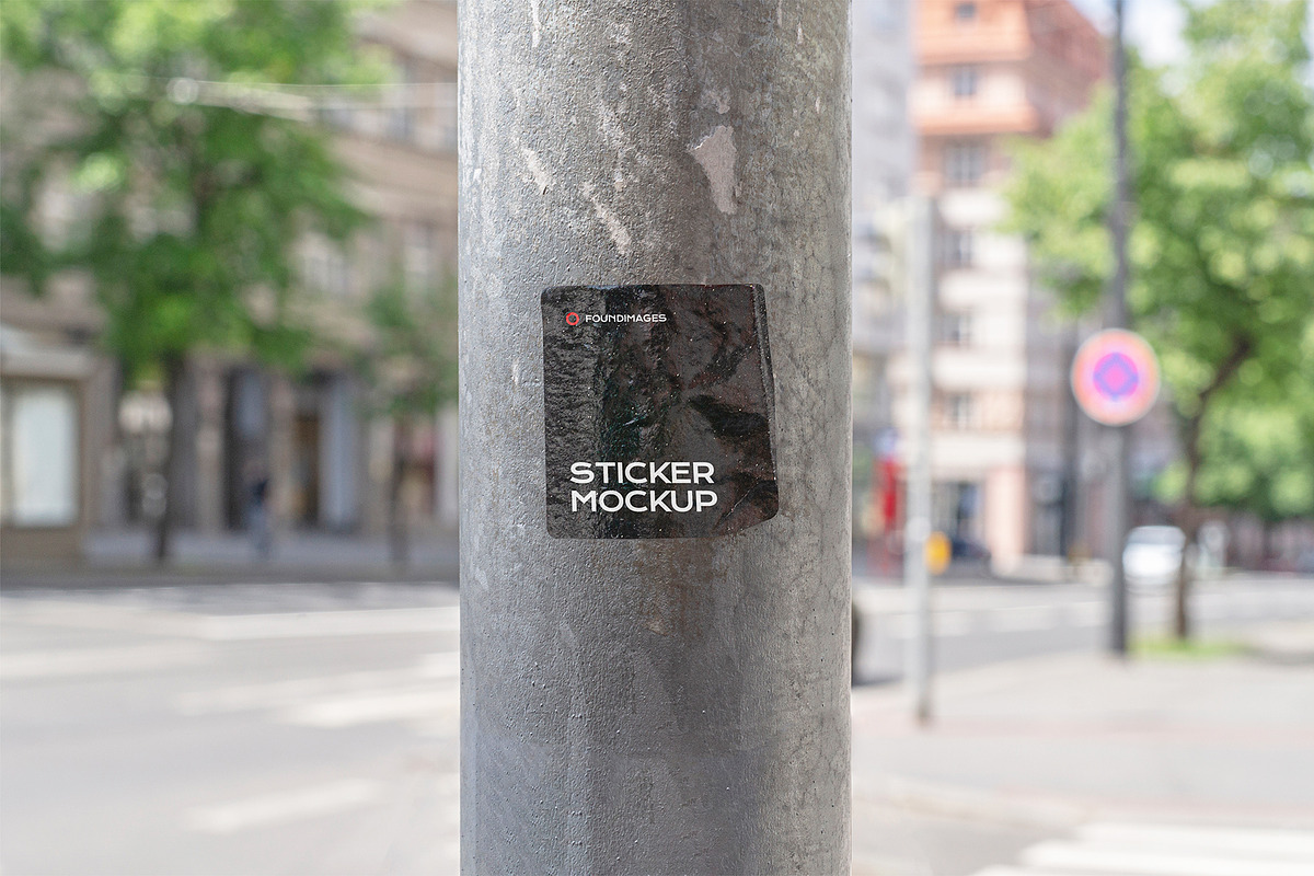 47 sticker mockup bundle vol 2, a Product Mockup by FoundImages (Photo 10 of 50)