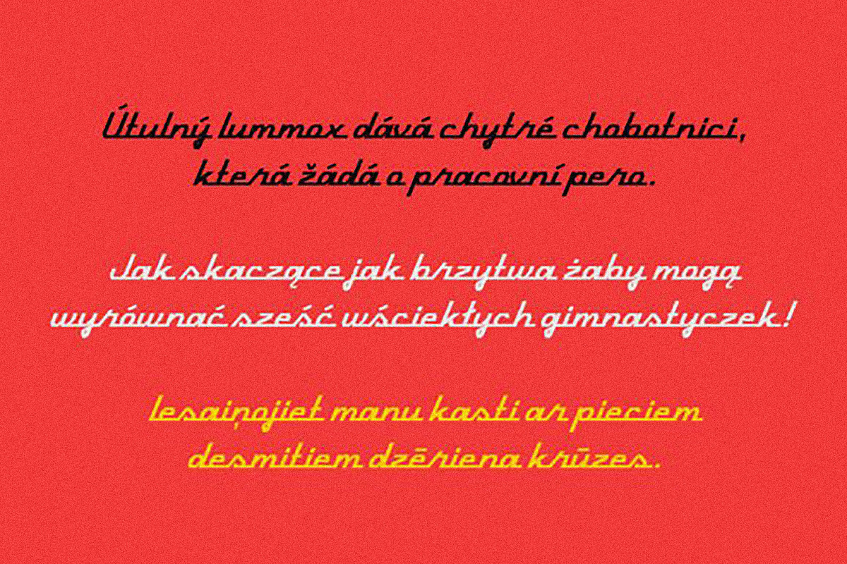 Clemish font, a Script Font by Brainware Graphic (Photo 4 of 6)