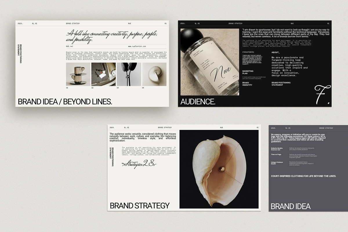 Brand Strategy Presentation Template, a Presentation Template by GoldenPixelStudio (Photo 3 of 10)