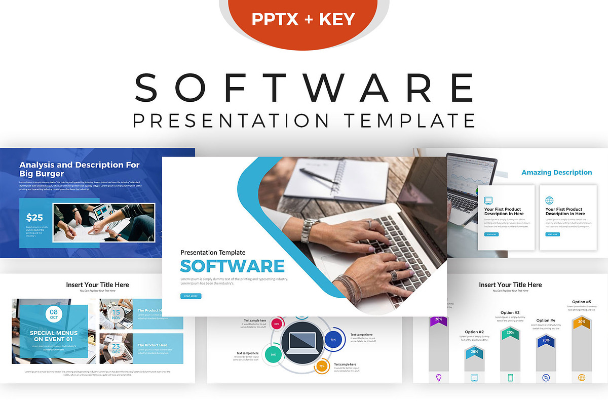 Software Presentation Template, a Presentation Template by Digitcase x Wealthwells (Photo 1 of 4)