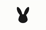 Cute Bunny Head Silhouette Set, an Illustration by BIPLOB EXPERT (Thumbnail 6 of 7)