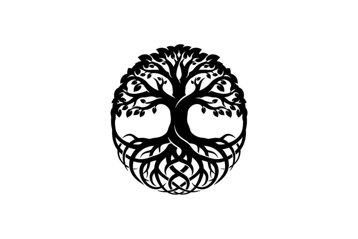 Sacred Tree of Life Vector Bundle, an Illustration by Designs_River (Photo 28 of 51)