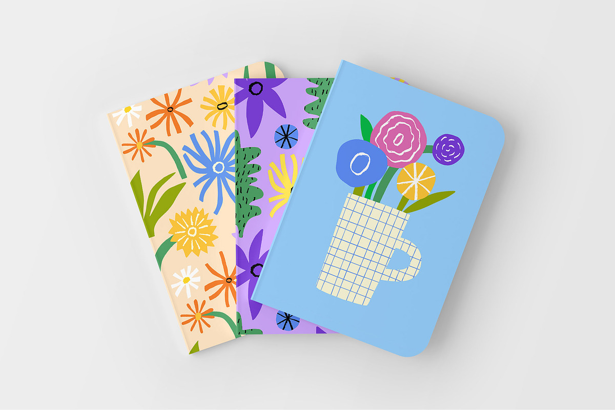 FLOWER MARKET 2 Graphics Bundle, a Pattern Graphic by Katerina Osa (Photo 9 of 16)