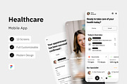 Helth - Healthcare Mobile App, an App Template by twinstd (Thumbnail 1 of 5)