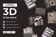 Job and Recruitment 3D Icon Pack, an Object 3D Model by Rishsketch (Thumbnail 1 of 9)