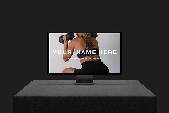 UGC MEDIA KIT TEMPLATE | CANVA preview 6