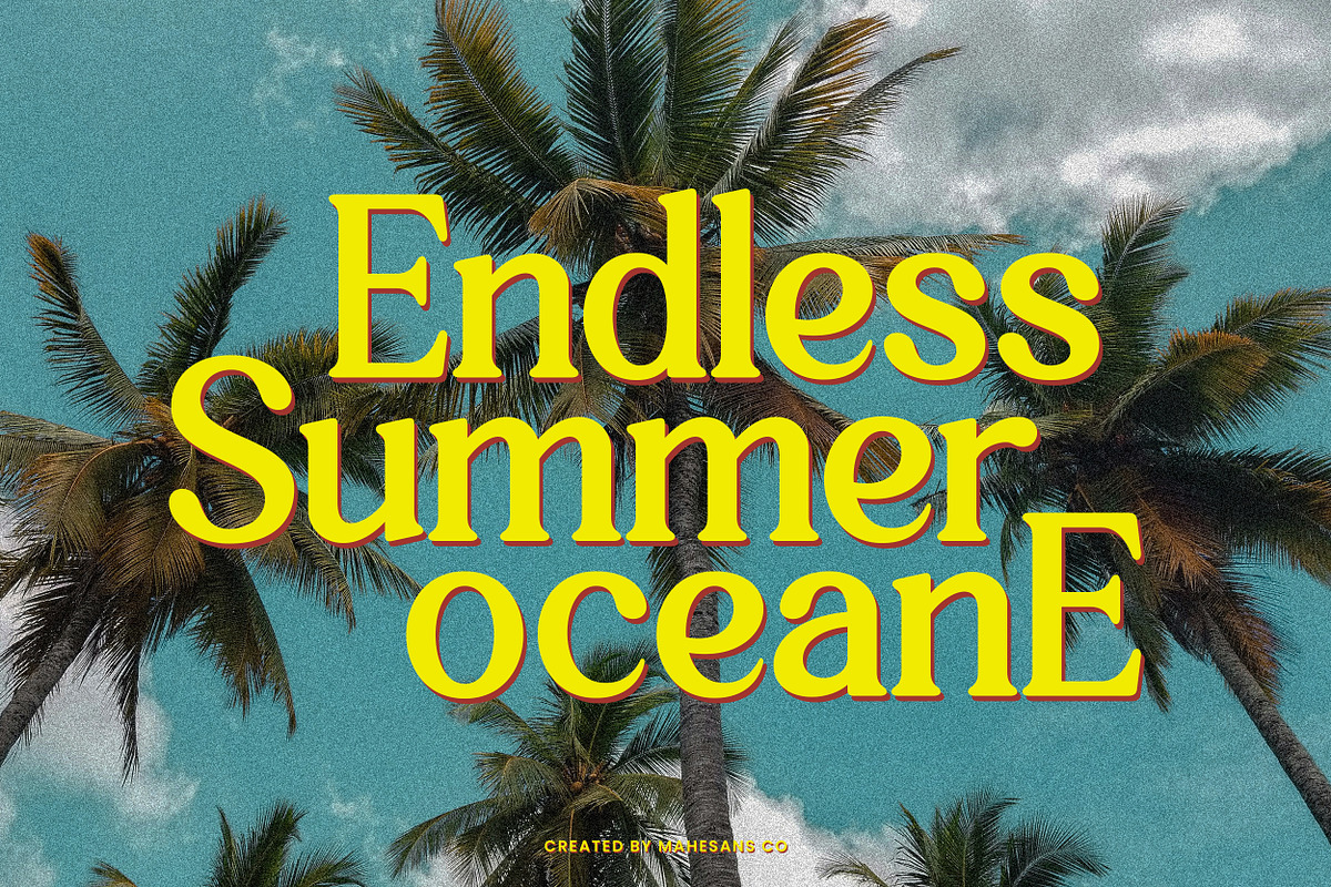 Wen Romun – Nostalgic Display Serif, a Serif Font by Mahesans Co (Photo 7 of 11)
