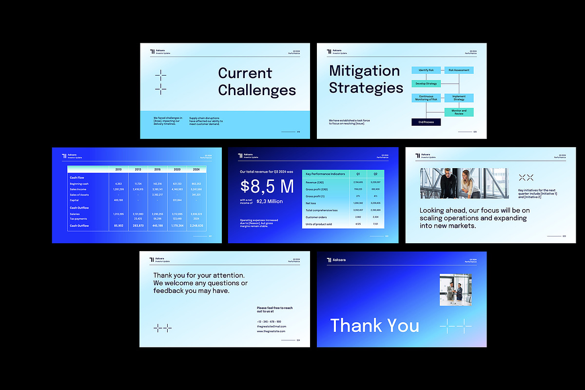 Investor Update Deck Google Slide, a Presentation Template by Neermana (Photo 4 of 4)