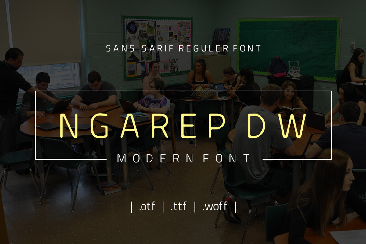 Ngarep DW Font