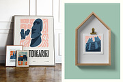 Modern Travel | Wall Art Creator, an Object Graphic by Leleka.Store (Thumbnail 6 of 15)