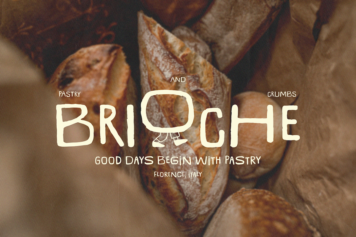 Duzzy – Quirky Display Typeface, a Handwritten Font by shineink.designlab (Photo 5 of 12)