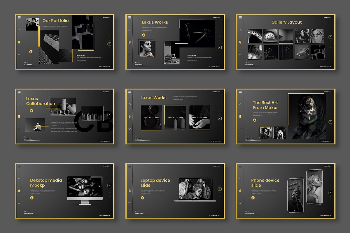 Lexus – Business Keynote Template, a Presentation Template by Dens Creative Studio (Photo 4 of 6)