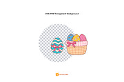 Cute Easter Egg Clipart Set, a Seasonal Illustration by Victoruler (Thumbnail 4 of 7)