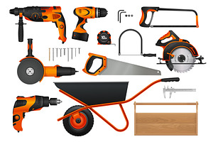 Construction diy tools, an Object Illustration by Buch&Bee