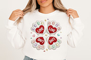 Love Dog Paw Embroidery Design, an Illustration by Designking (Thumbnail 4 of 6)