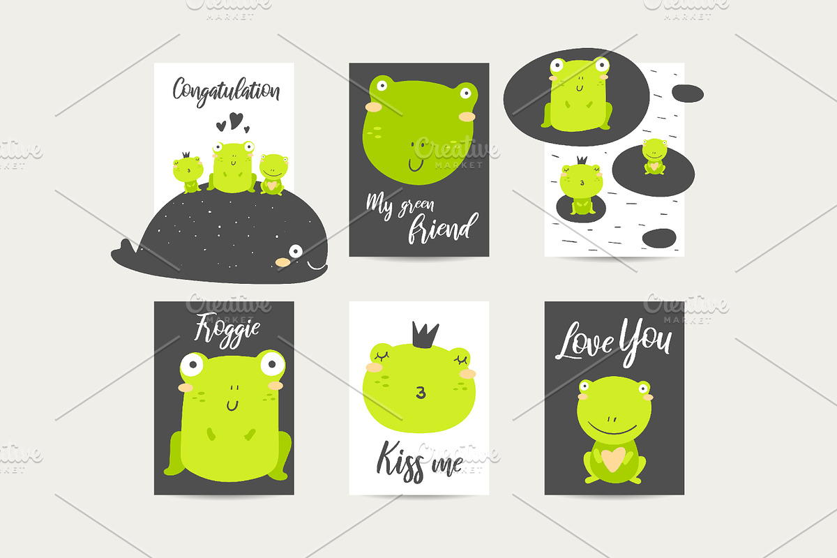 Postcards with animals, an Animal Illustration by Veresk (Photo 6 of 12)