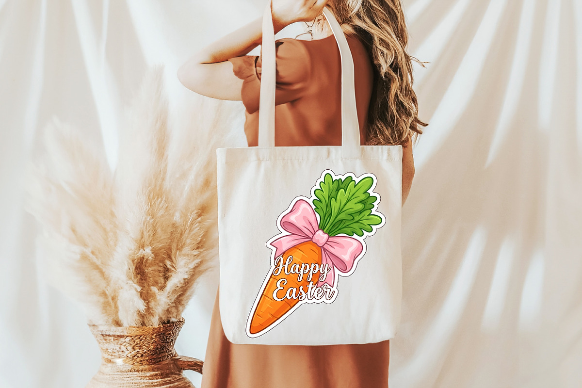 Happy Easter Carrot PNG, an Illustration by Libby Wishes (Photo 4 of 6)