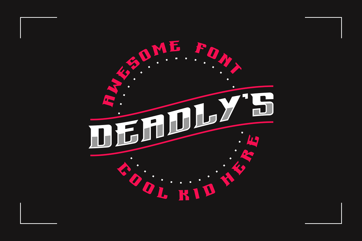 Deadalus Font, a Slab Serif Font by ModalTampang (Photo 2 of 3)