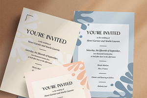 Amelie - Wedding Invitation Suite