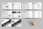 Company Annual Report, a Brochure Template by MightyDesign (Thumbnail 3 of 6)
