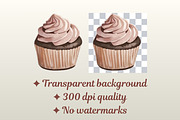 Watercolor Baking Clipart Bundle, a Food Illustration by Sunny Jar Designs (Thumbnail 2 of 3)