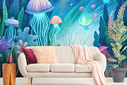 Underwater Garden, a Background Graphic by Curve Design (Thumbnail 6 of 7)
