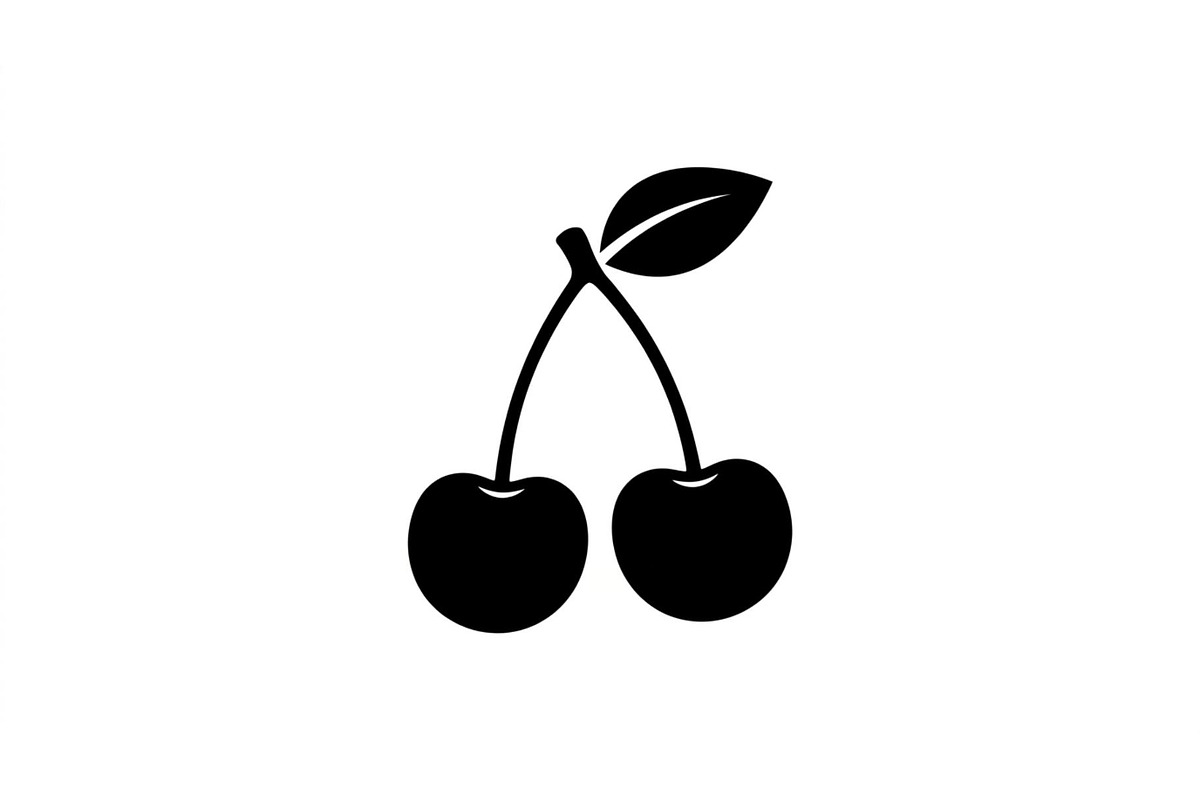 Cherry Stem Silhouette Set, an Object Graphic by Designer_Momina (Photo 3 of 3)