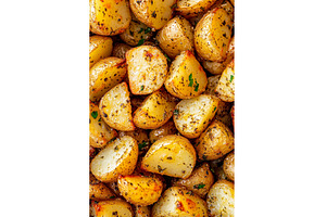 Delicious herb roasted potatoes, a Food & Drink Photo by Lermont51