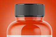 Glossy Pills Bottle Mockup, a Product Mockup by Green Art (Thumbnail 3 of 4)
