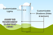 Animated Rotating Tumbler Mockup, a Cups & Container Mockup by NoemieDesigns (Thumbnail 2 of 4)