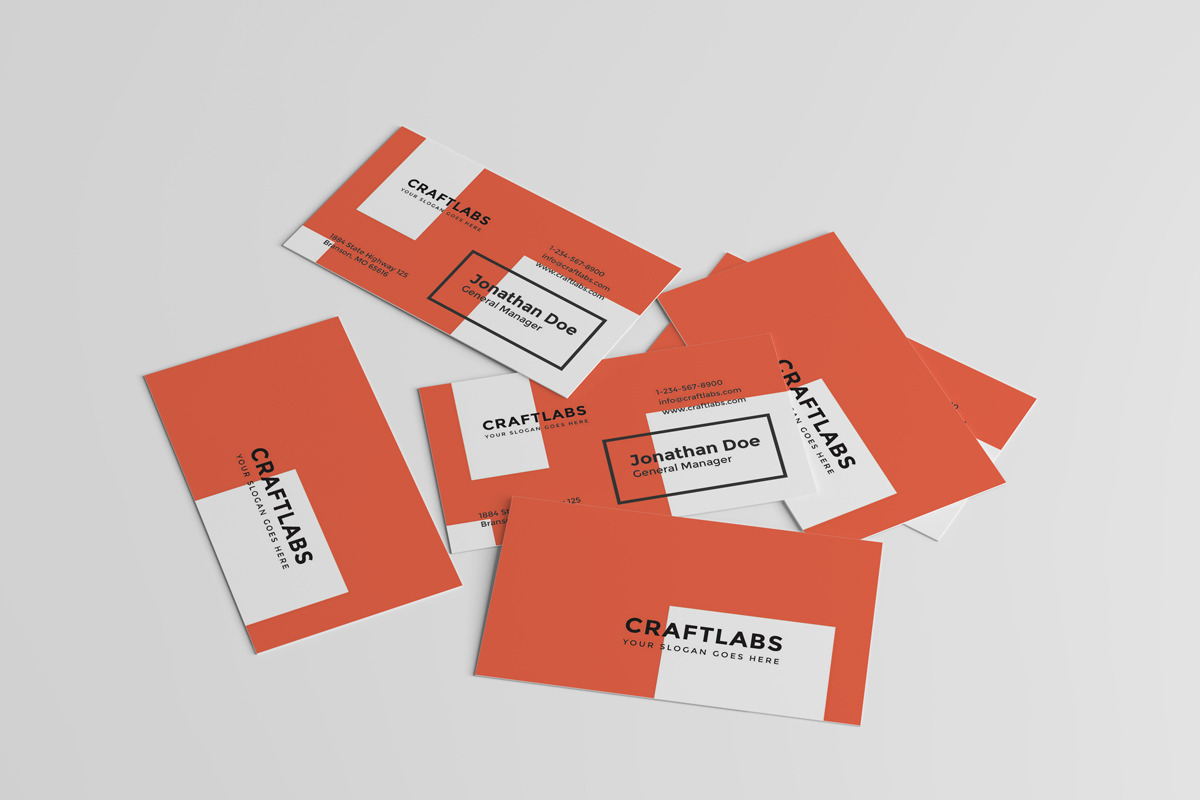 Simple Creative Business Card - 50, a Business Card Template by ND Design (Photo 5 of 8)