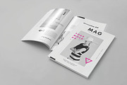 Open & Closed A4 Magazine Mockup, a Books & Magazine Mockup by DesignRushMarket (Thumbnail 1 of 2)