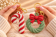 Cozy Knitted Christmas Keychain STL, an Object 3D Model by Layerology (Thumbnail 1 of 3)