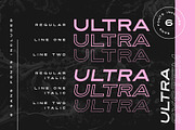 Ultra System Sans & Script, a Sans Serif Font by Sam Parrett (Thumbnail 9 of 12)