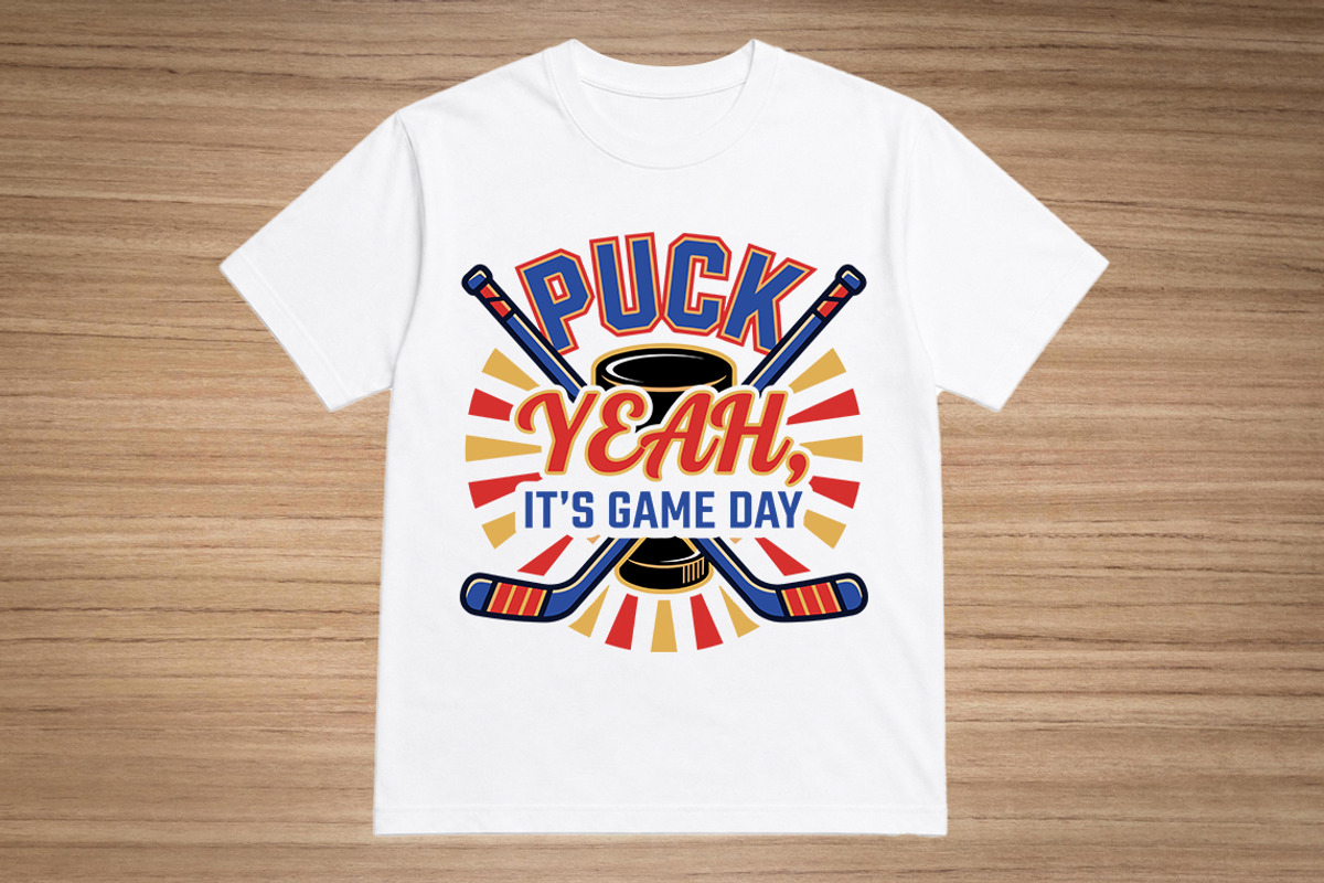 Hockey T-Shirt Design Graphic, an Object Graphic by balal (Photo 1 of 3)