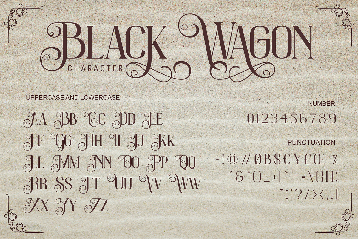 Black Wagon, a Serif Font by LetterStock (Photo 8 of 8)
