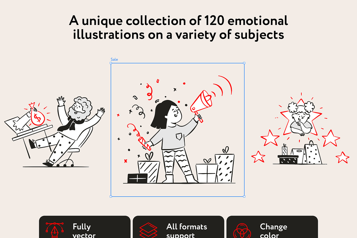 Chibry Collection, a Finance Illustration by Welovegraphics (Photo 2 of 11)