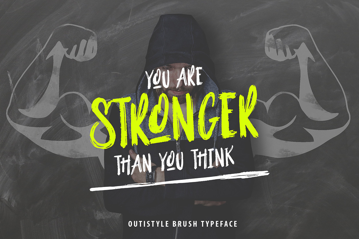 Outistyle Font Duo preview 3